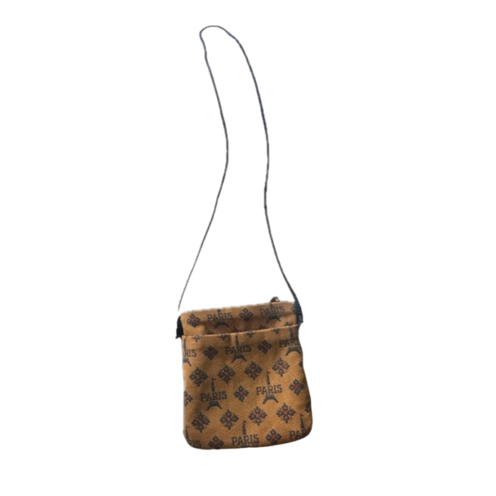 Paris Eiffel Tower Tapestry Crossbody Bag New